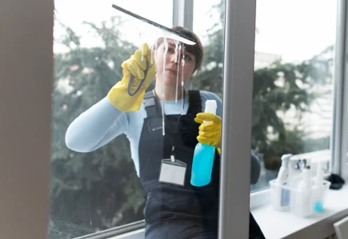 Nettoyage de vitres intérieures et extérieures à Ronquerolles